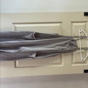 Gray Sleeveless Jumpsuit